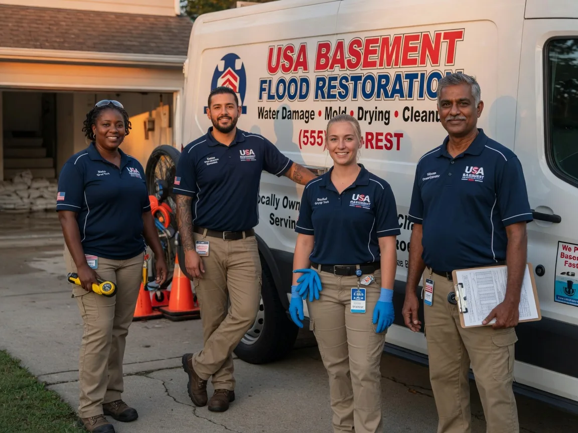 Basement Flood Cleanup company in Lake Cormorant, MS